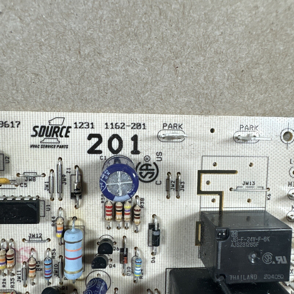 TESTED🔥 York Coleman 1162-83-201A | 1162-201 Control Circuit Board 539617 (N37)