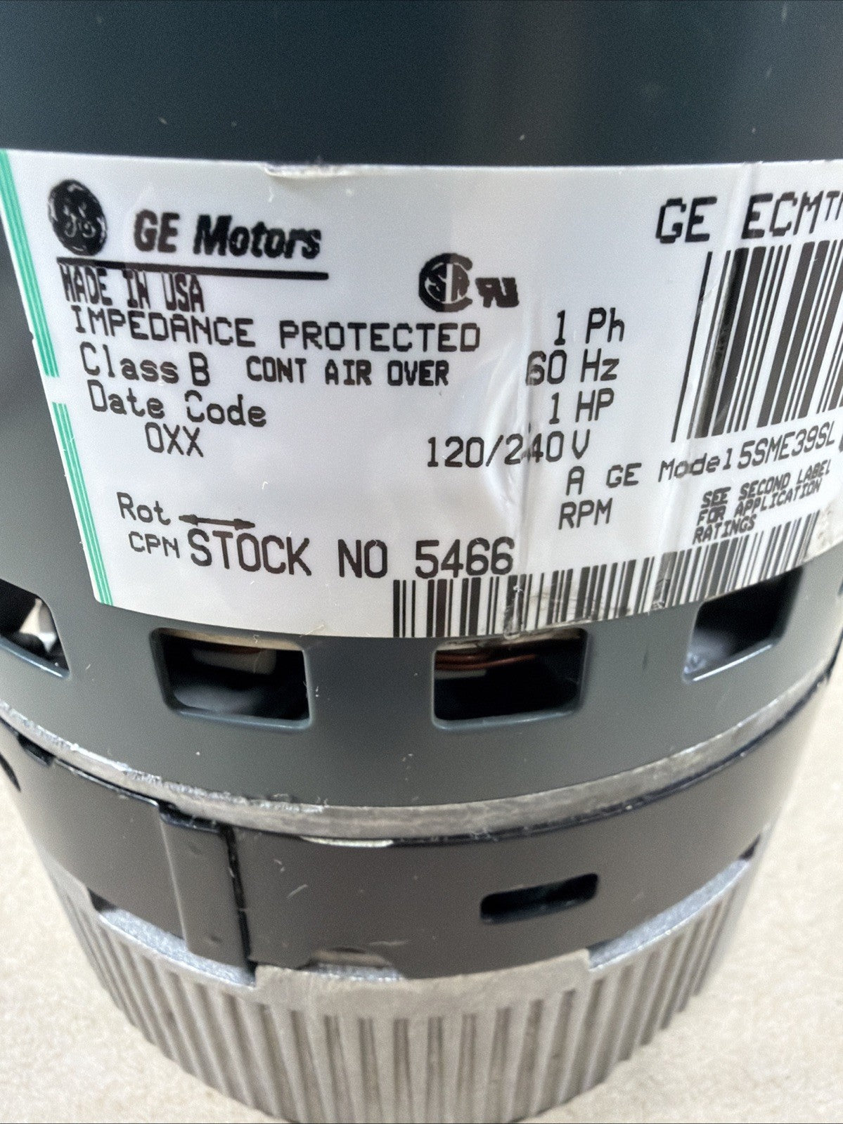 🔥 Genteq EON Motor  Module 5SEA39SL0253 TRANE PMK561 CCW. HD01. 1HP