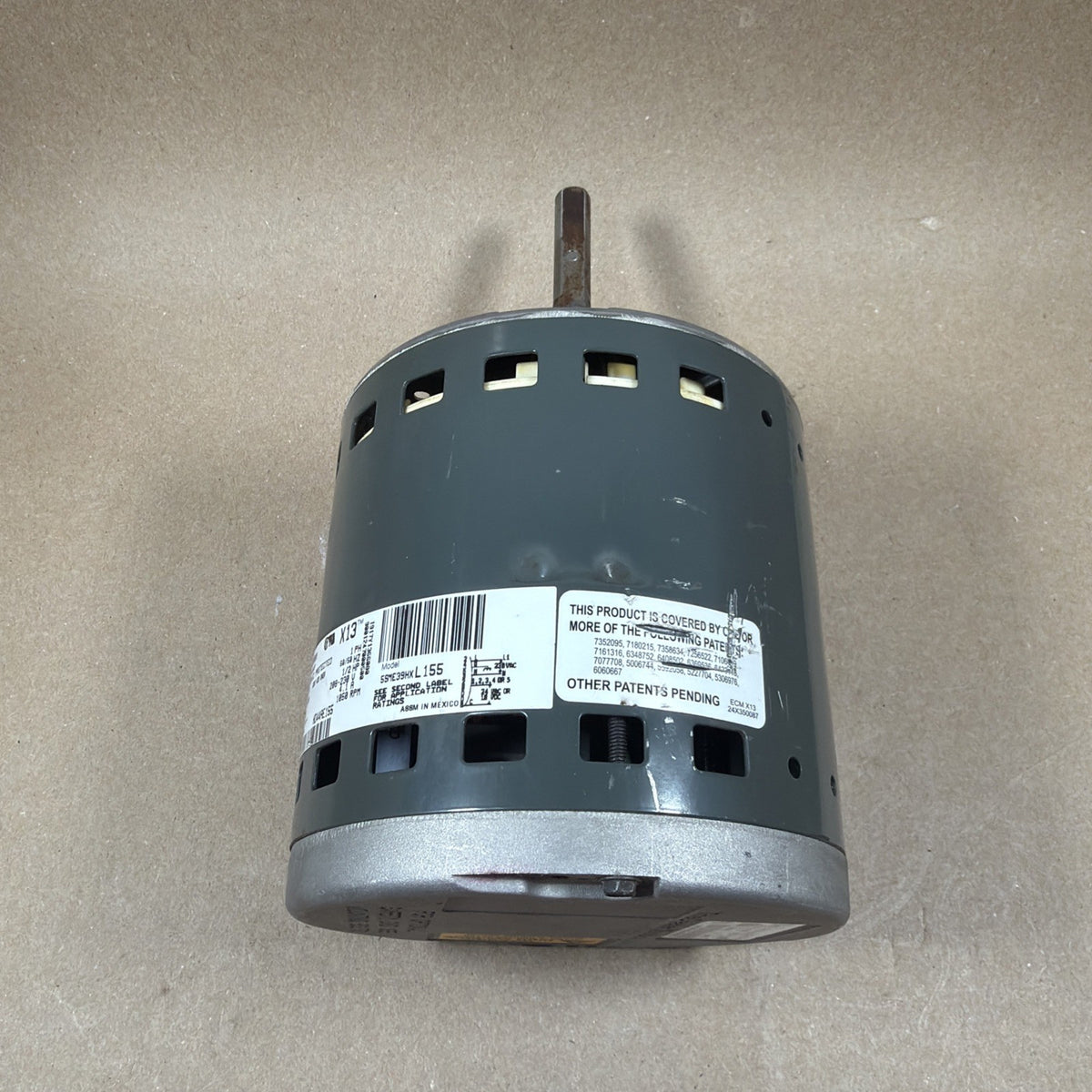 TESTED✅ GE Genteq ECM X13 1/2 HP Blower Motor 5SME39HXL155 230V  FM19 1185247