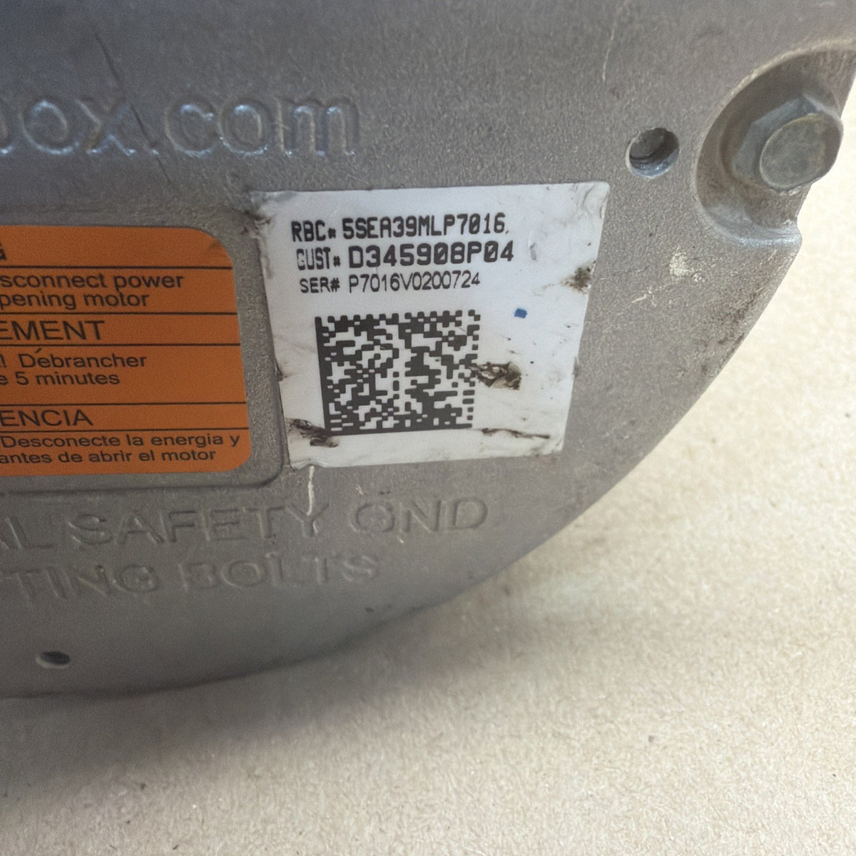 TESTED🔥 Genteq 5SEA39MLP7016 Furnace Blower Motor D345908P04. KJ01. 1HP.
