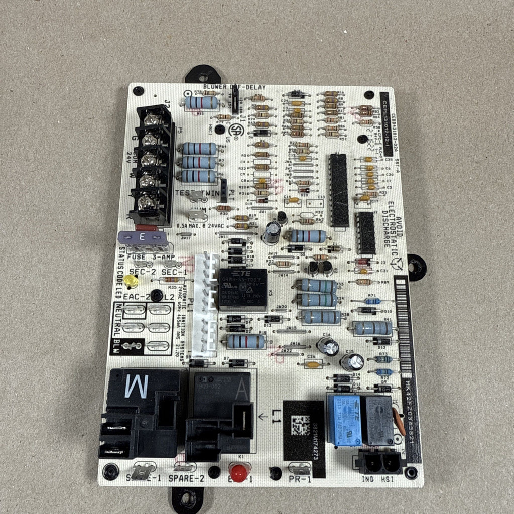 TESTED✅  Furnace Control Board HK42FZ034 CEBD431012-02A  CEPL131012-12-I