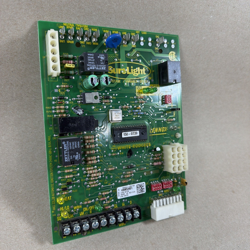 🔥🔥 Lennox 49M5901 50V61-120-03 150-0739 156-6635  Furnace Control Board (B32)