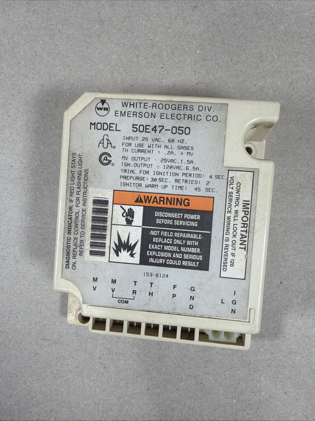 TESTED🔥  White-Rodgers 50E47-50 Ignition control (N63)
