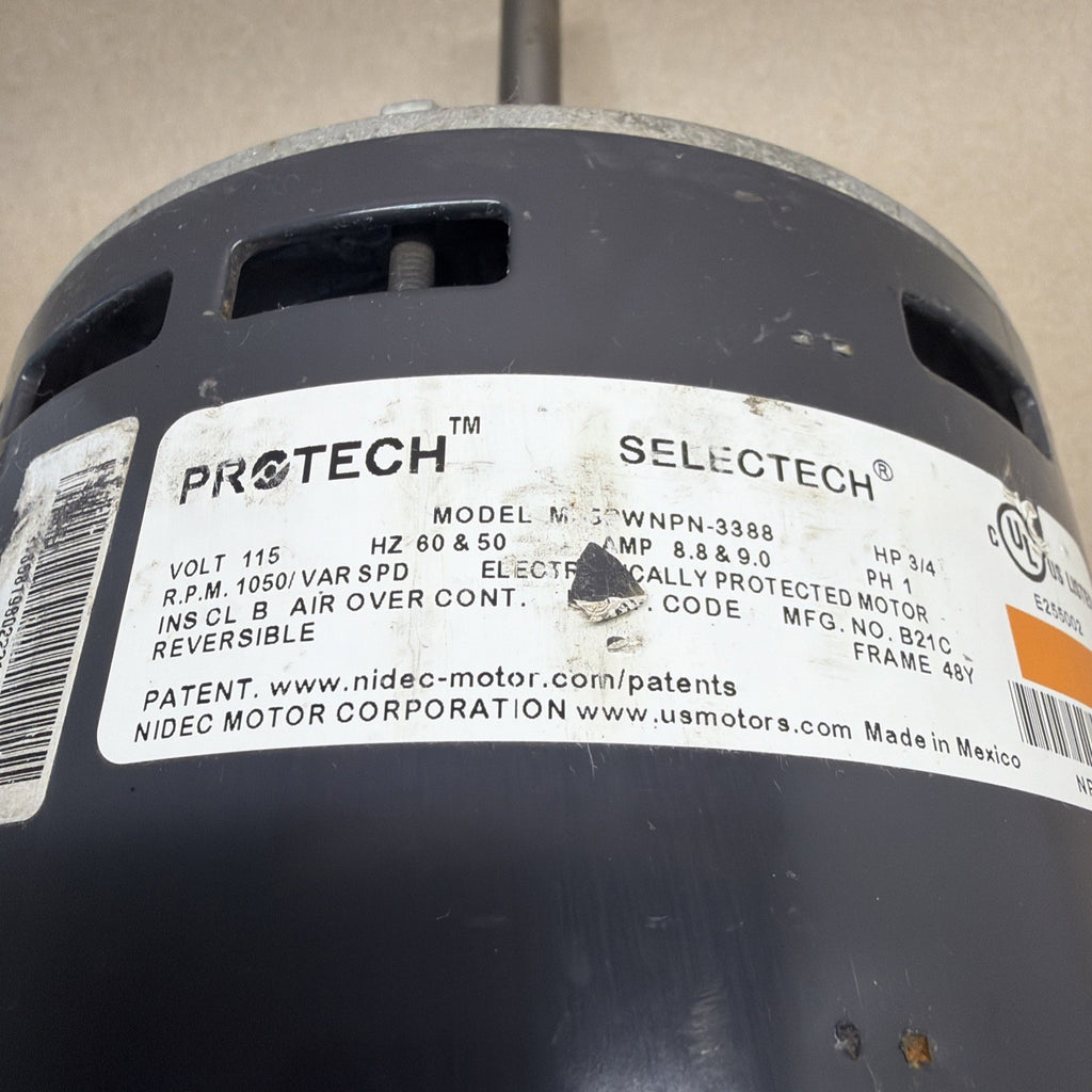 TESTED✅ Protech M55PWNPN-3388 Programmable Motor 51-106542-16  115V CCW