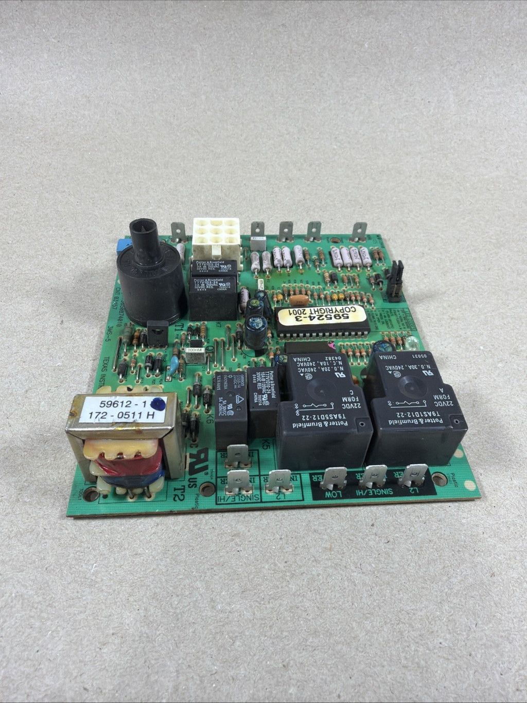 CNT03458 / 59612-1  / X13650875010   Control Circuit Board HVAC.  59524-3 (N22)