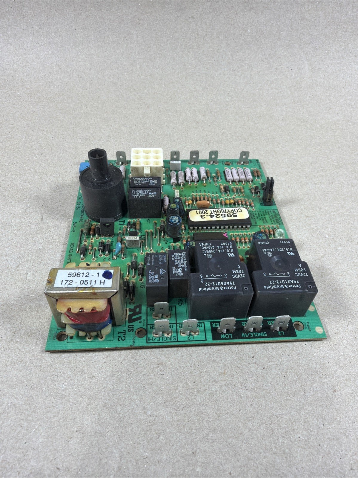 CNT03458 / 59612-1  / X13650875010   Control Circuit Board HVAC.  59524-3 (N22)