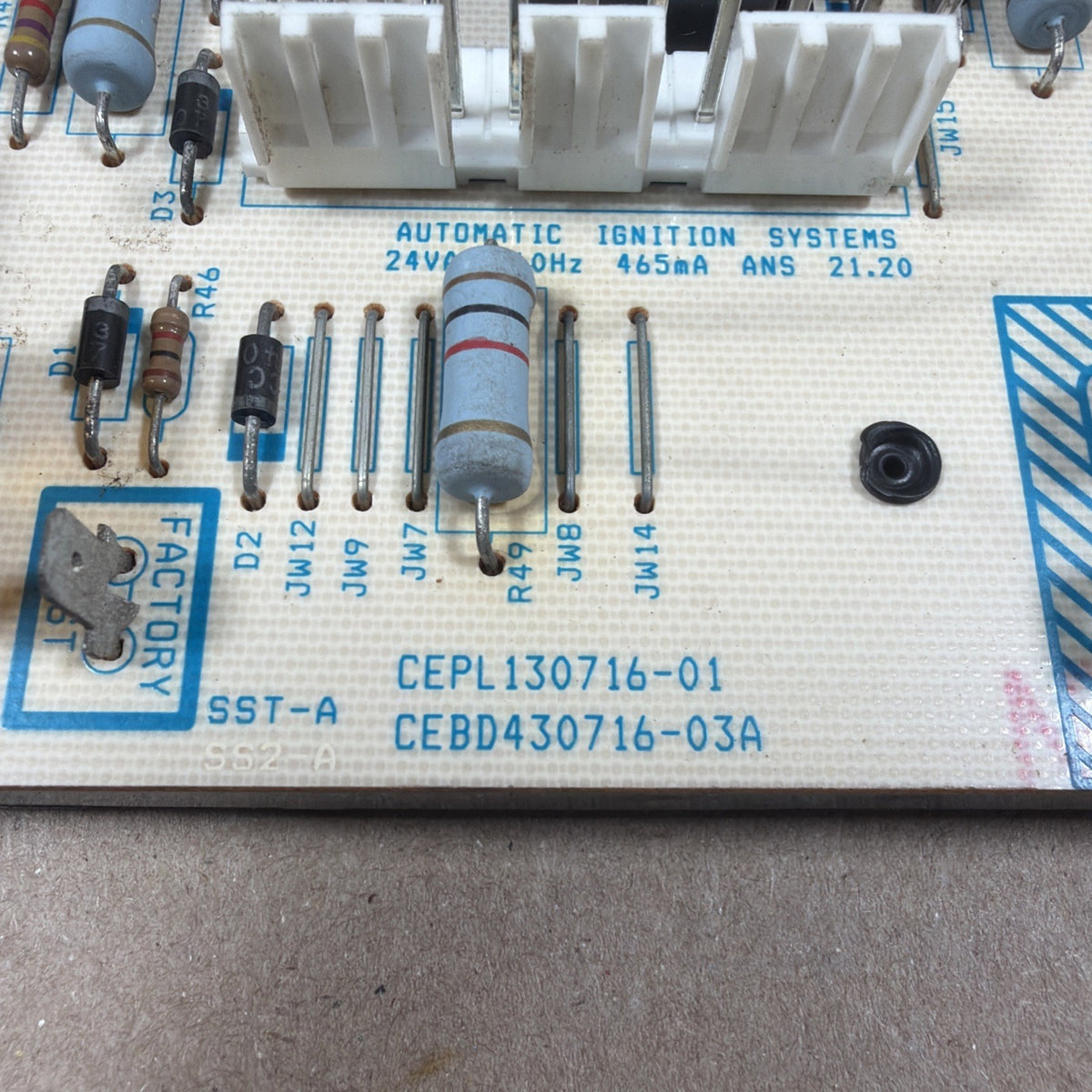 TESTED🔥 HK42FZ023 Furnace Control Board CEPL130716-01 CEBD430716-03A