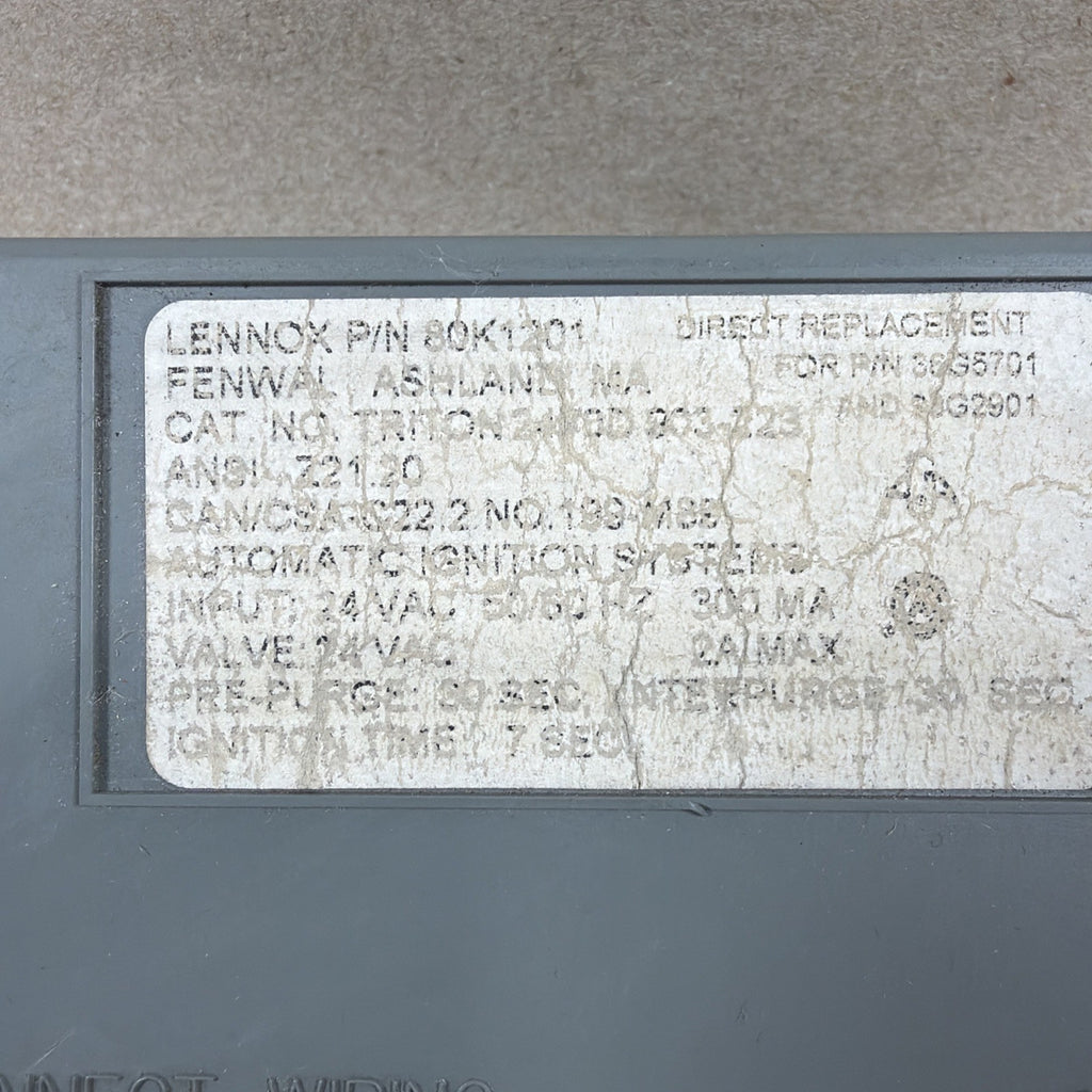 🔥🔥 LENNOX 80K1201 Ignition Control Module FENWAL 35-605903-223 36G5701 (N12)