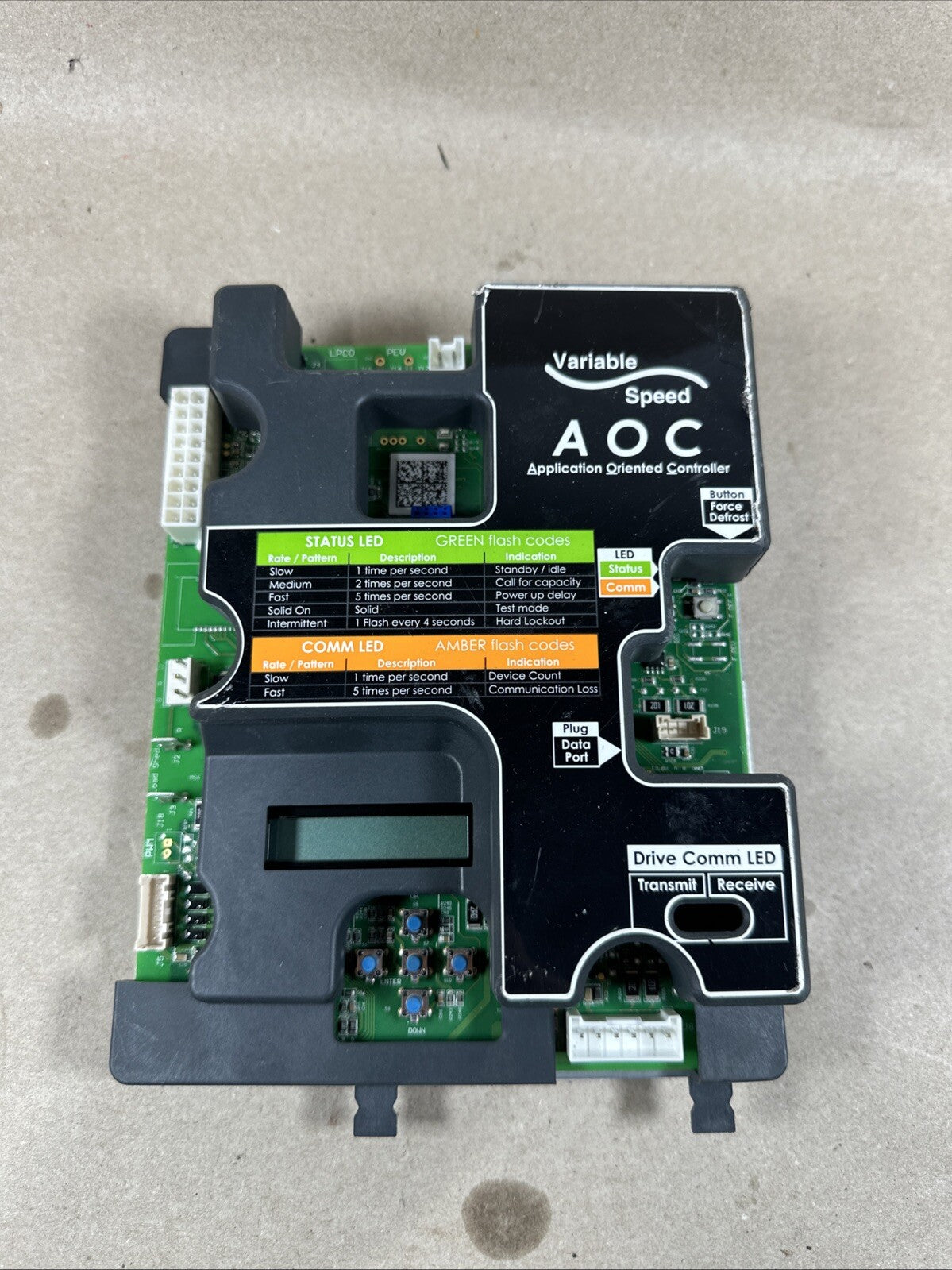 TESTED🔥  TRANE VARIABLE SPEED APPLICATION ORIENTED CONTROLLER D159966G04 V03.7