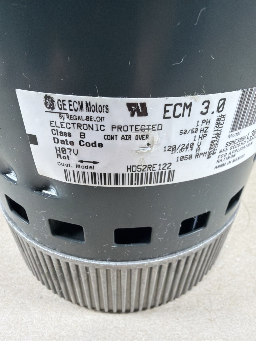 TESTED🔥 Genteq ECM 3.0 HD52RE122 Blower Motor 5SME39SXL3008 GC01  1HP (V13)