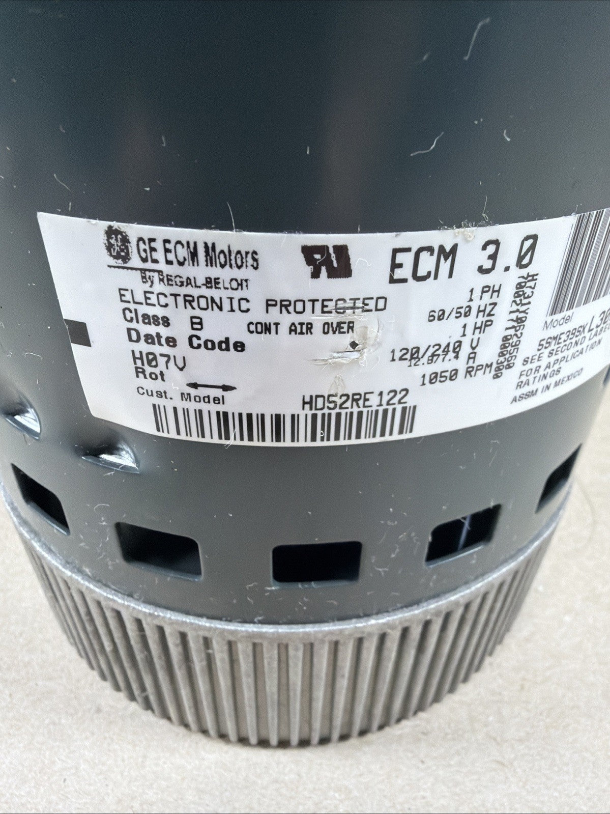 TESTED🔥 Genteq ECM 3.0 HD52RE122 Blower Motor 5SME39SXL3008 GC01  1HP (V13)