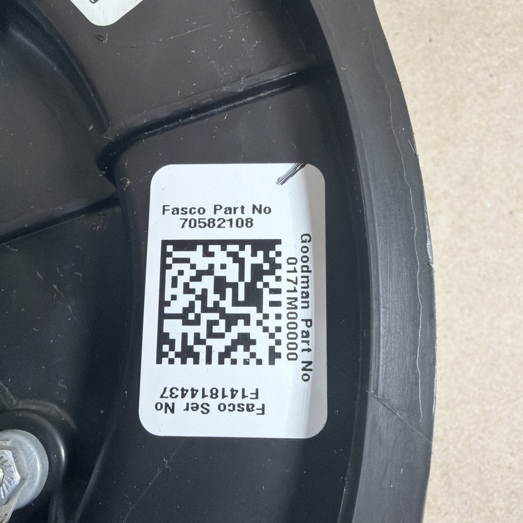 TESTED🔥 Fasco 70582108 J238-150 Draft Inducer Blower Motor P/N 0171M00000 (C20)