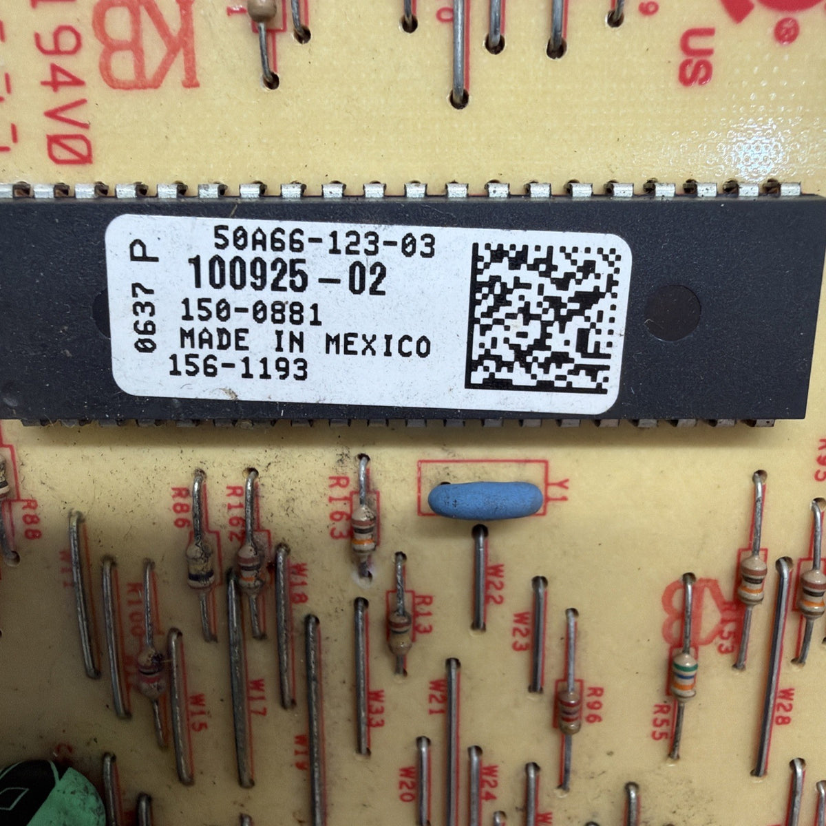 TESTED✅  Lennox 50A66-123-04 Furnace Control Circuit Board 100925-02