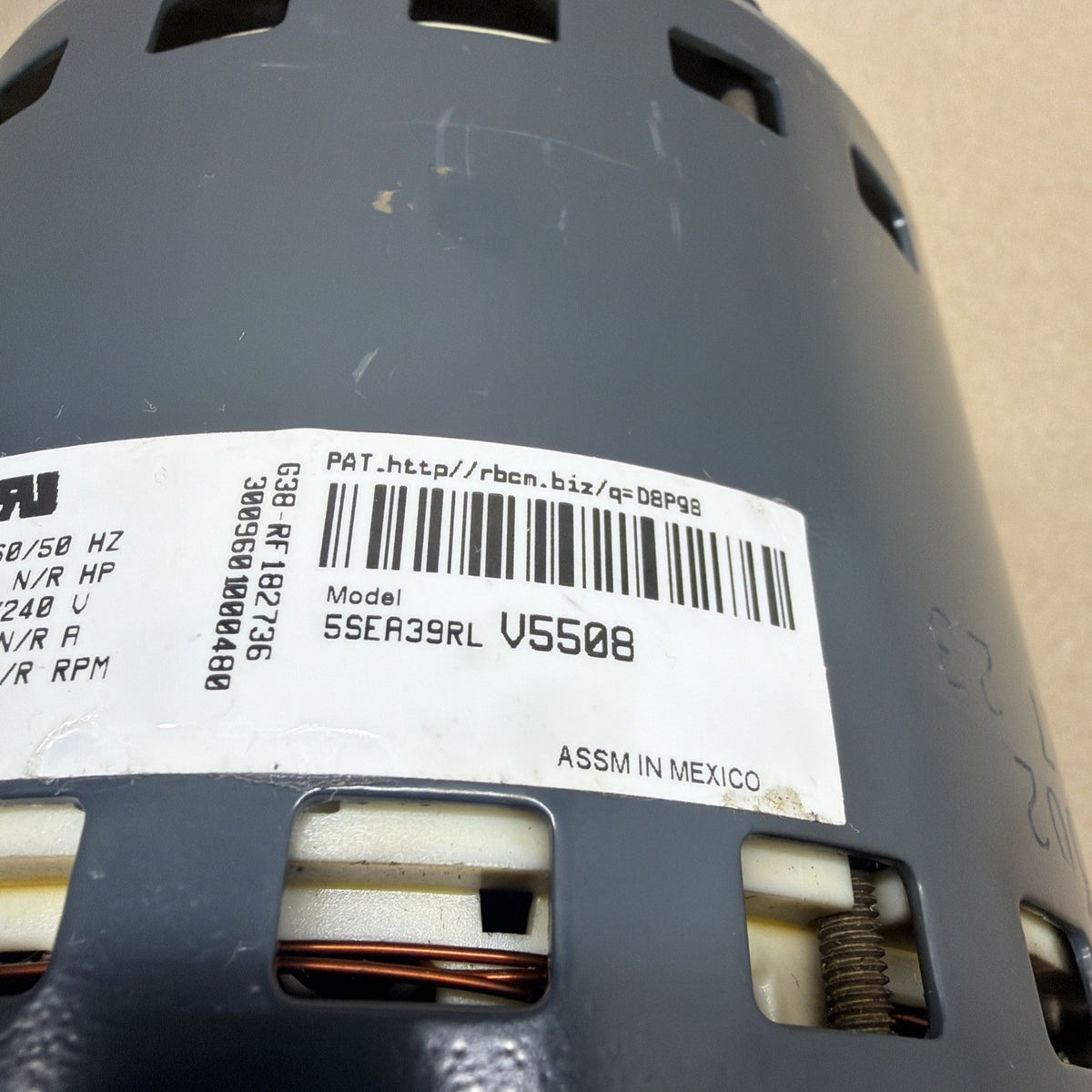 🔥 Genteq EON Motor  Module 5SEA39RLV5508 TRANE 5442073 CCW. HD01. 1HP 115V