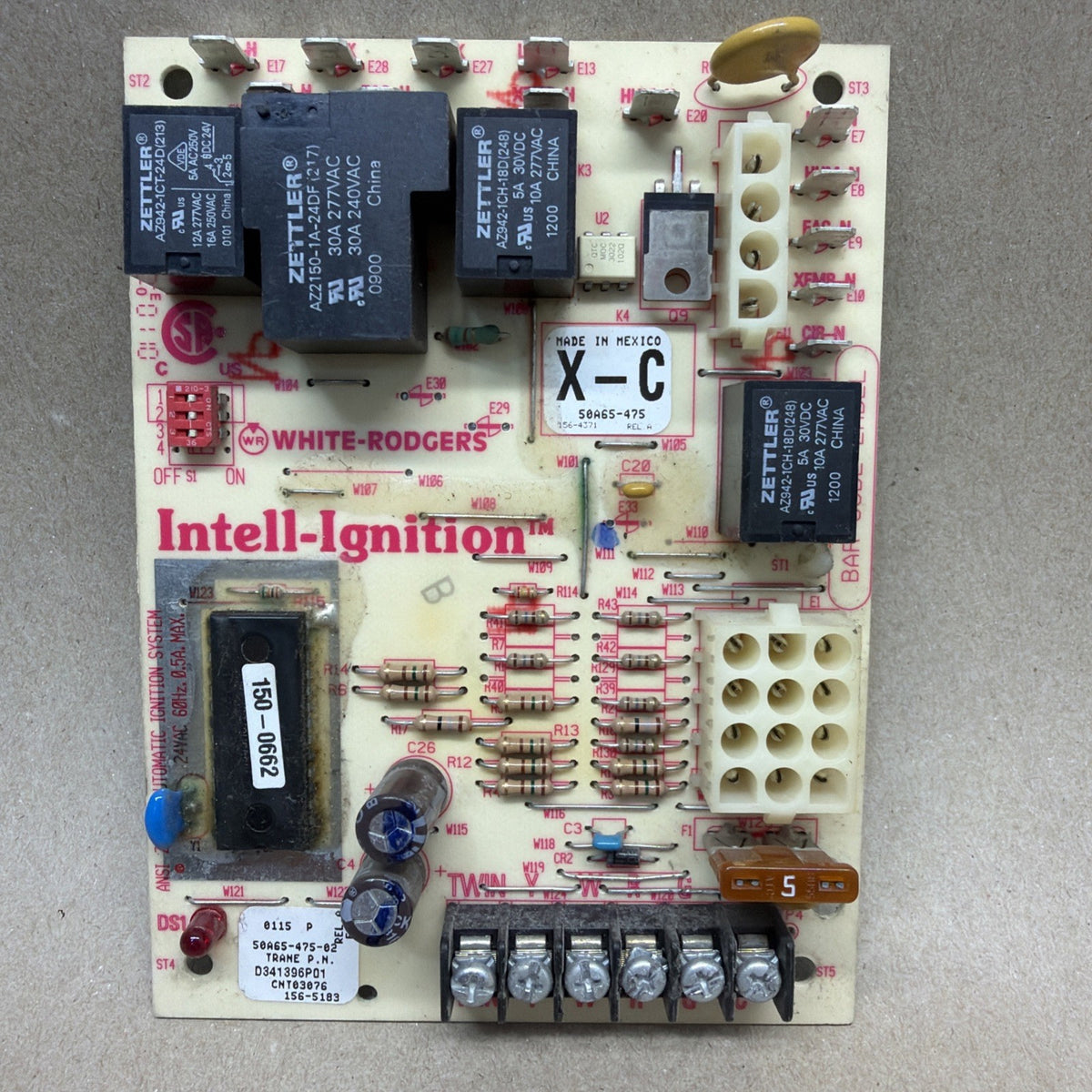 TESTED✅ White-Rodgers Intelli-Ignition Control Board 50A65-475-02 D341396P01