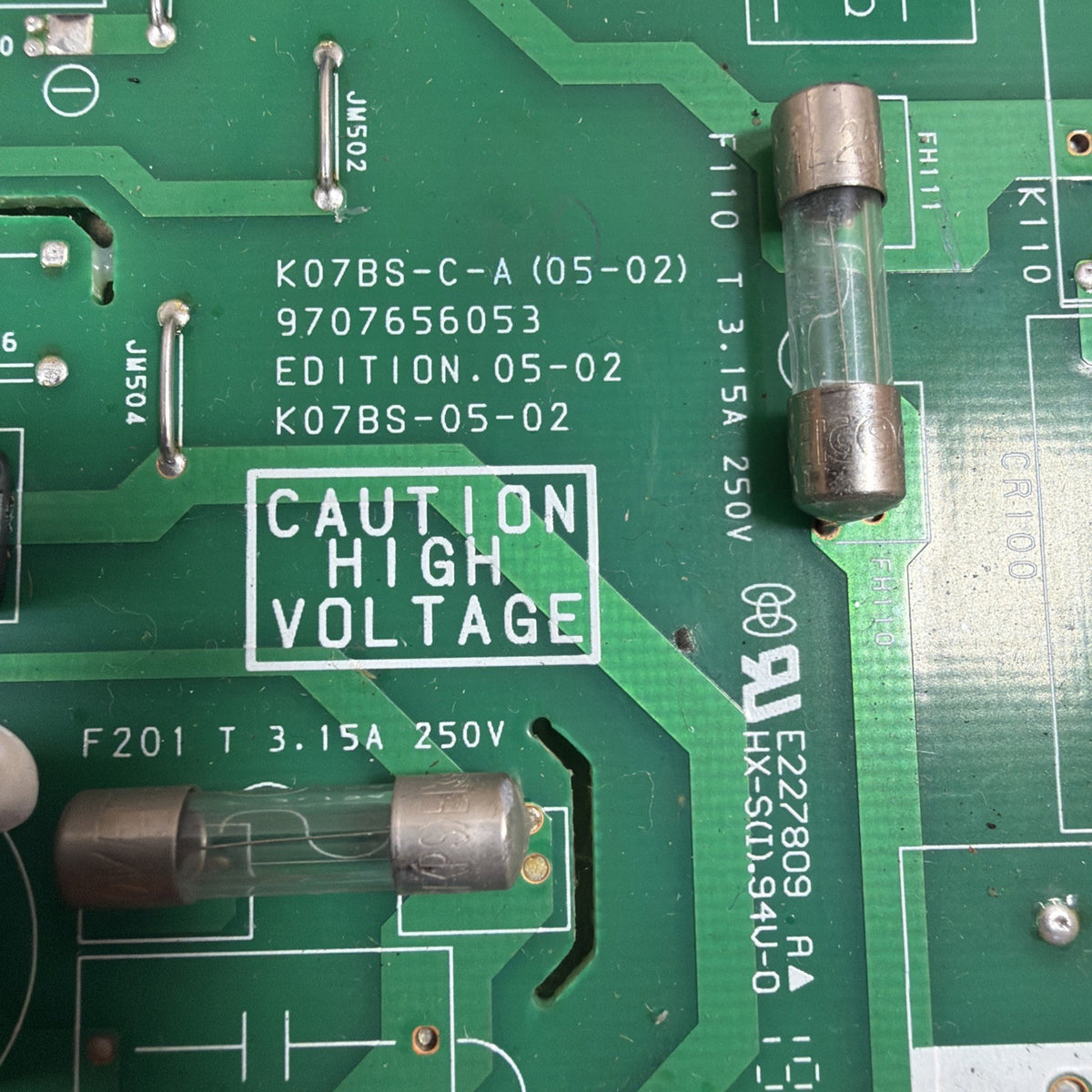 TESTED🔥 Fujitsu Control Board Card K07BS-C-A(02-01) 9707656022 K07BS-02-01