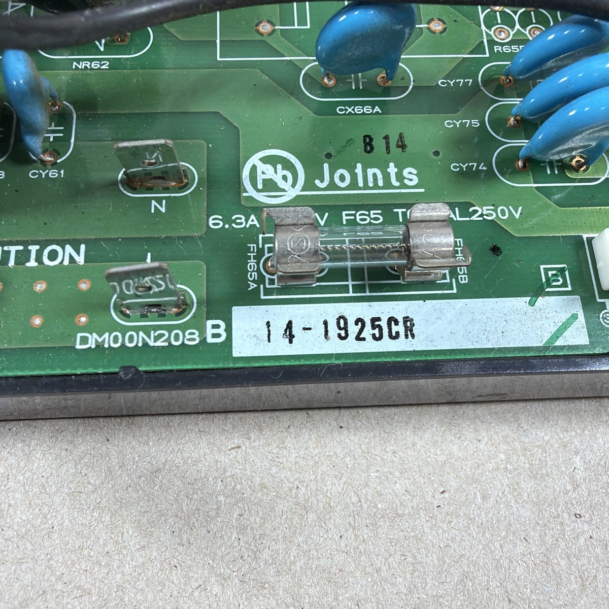 TESTED🔥🔥. Mitsubishi Electric DM00N208 E22D38444 Noise Filter P.c. Board