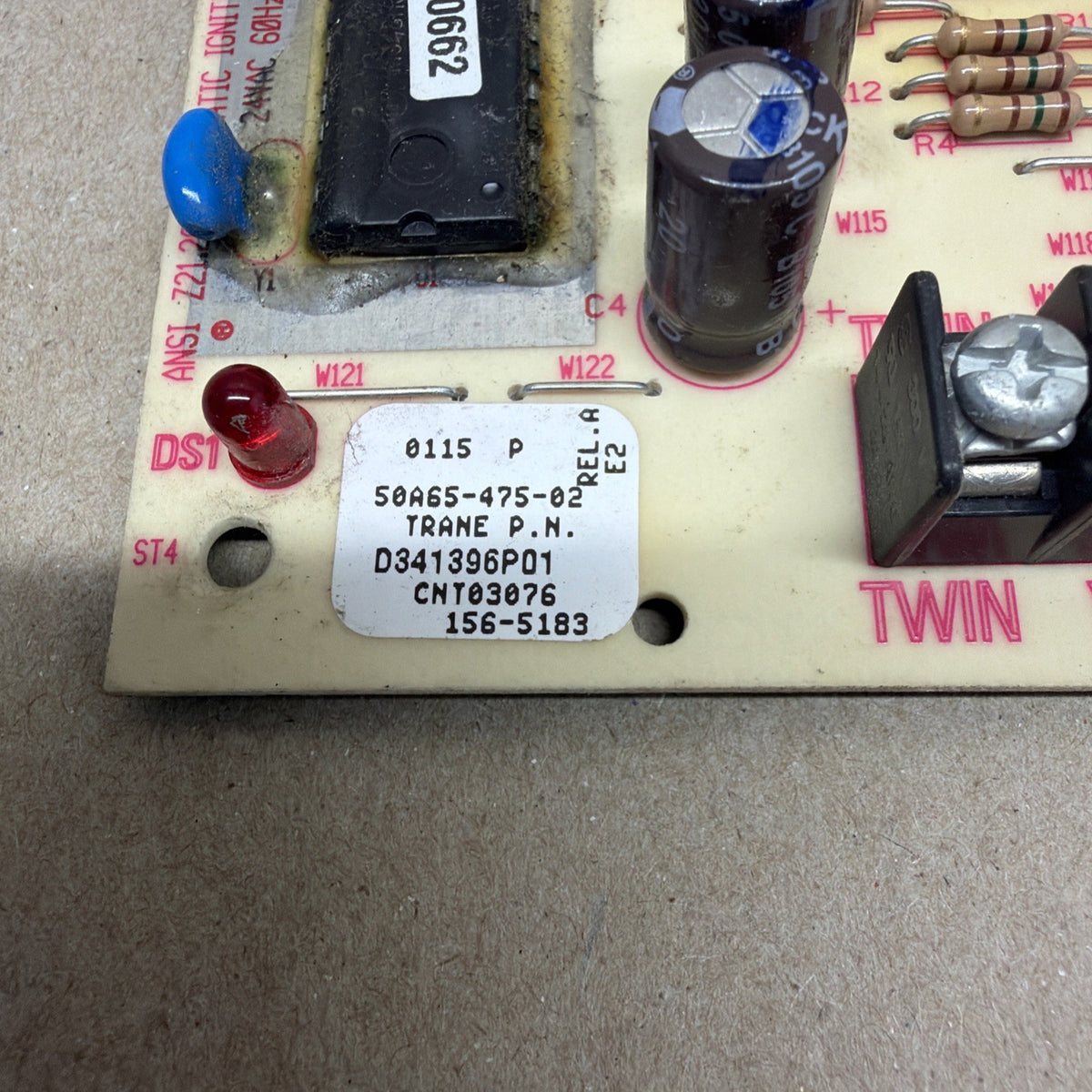 TESTED✅ White-Rodgers Intelli-Ignition Control Board 50A65-475-02 D341396P01
