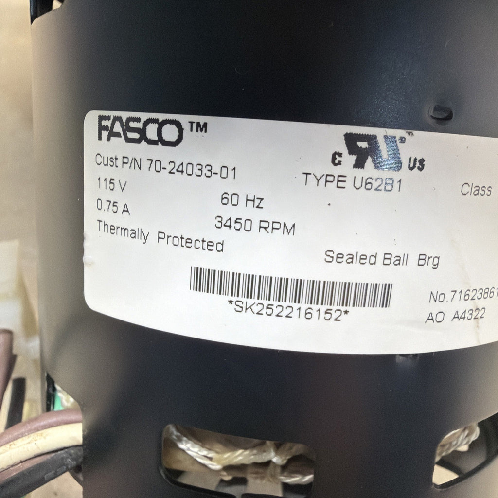 ✅ FASCO 70623861 Draft Inducer Blower Assembly 70-24033-01 SWIRLWIND 71623861