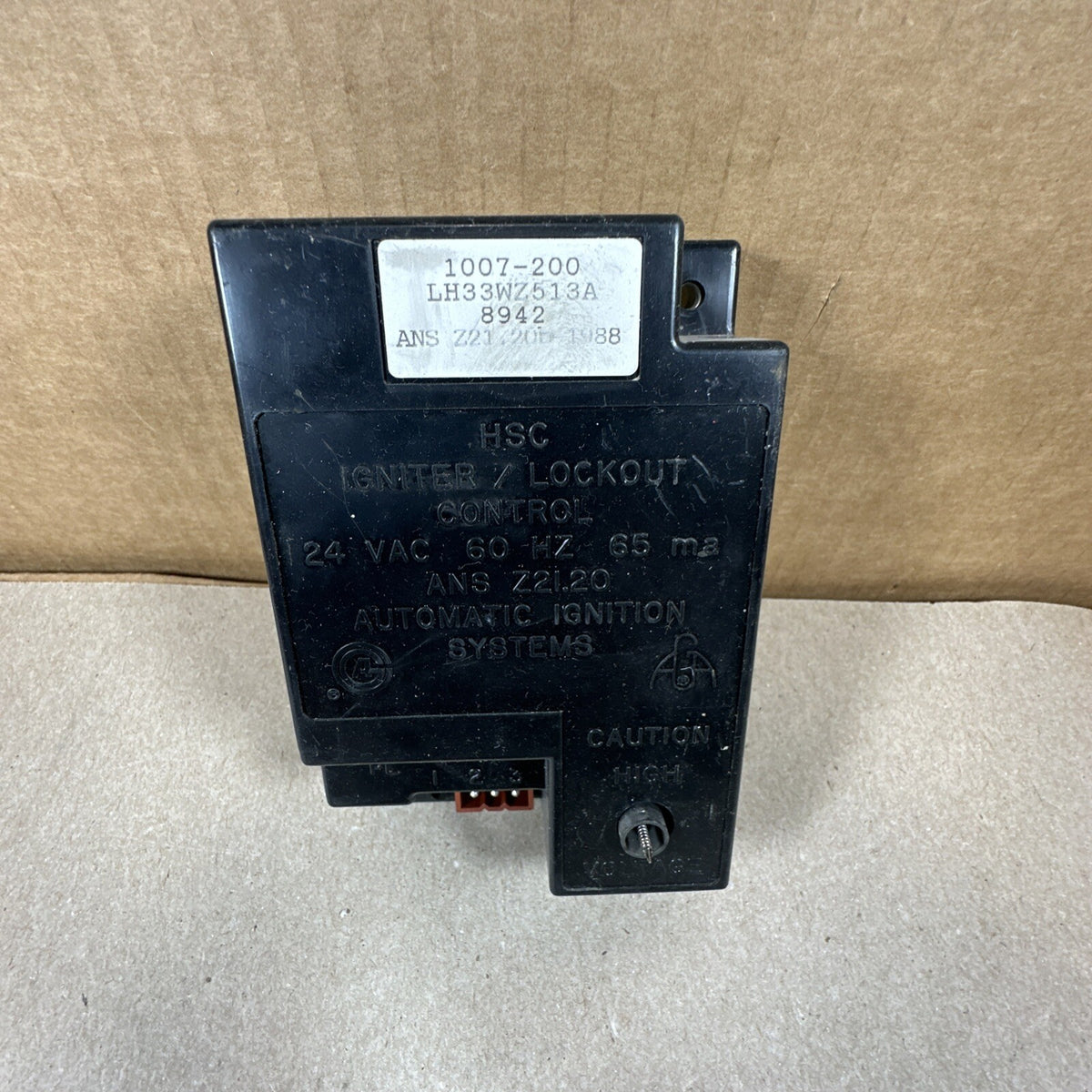 🔥 Carrier Furnace Control Circuit Board 1007-200 Ign Lockout LH33WZ513A. (E13)