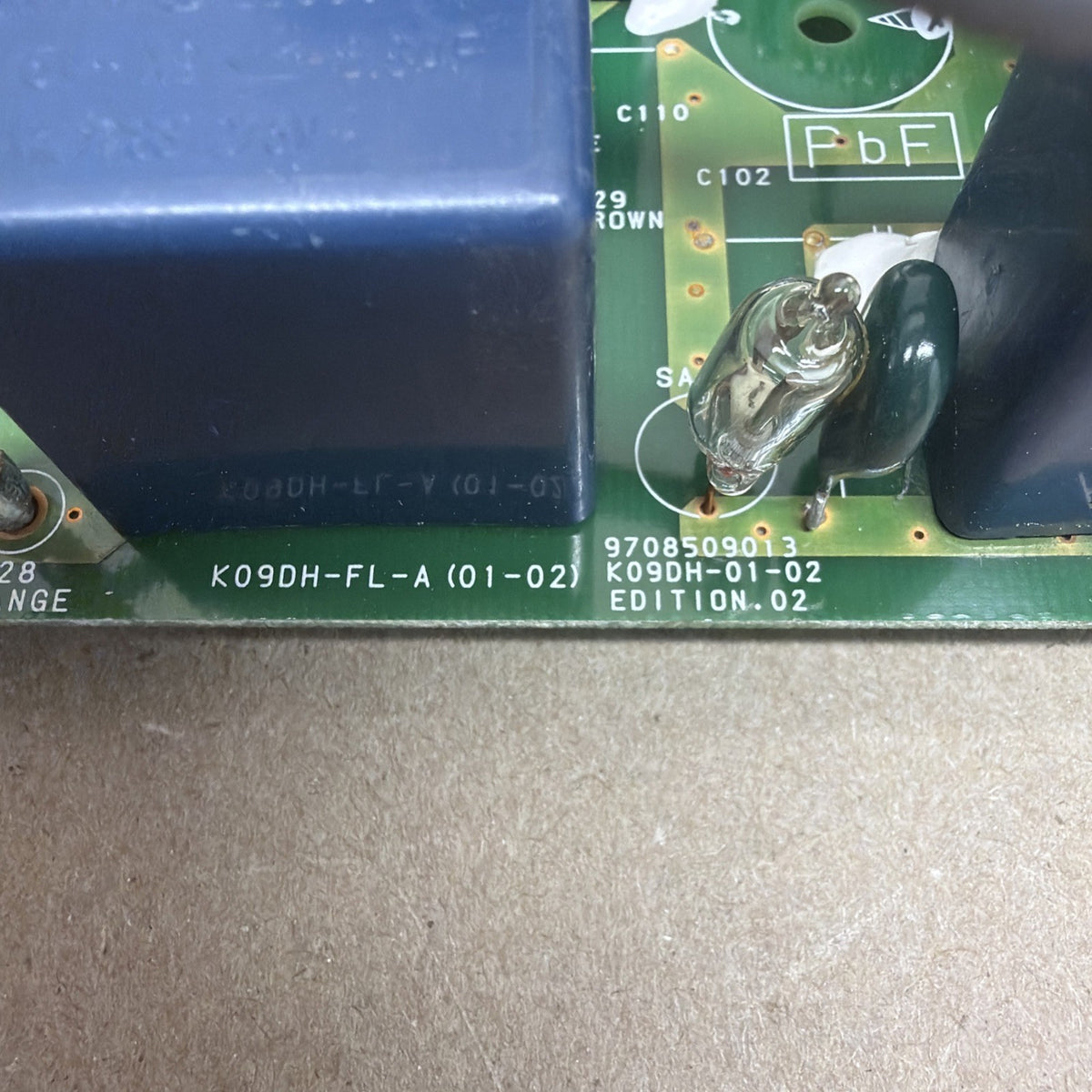 ✅ FUJITSU GENERAL 9708509013 Main Control Board K09DH-FL-A K09DH-01-02