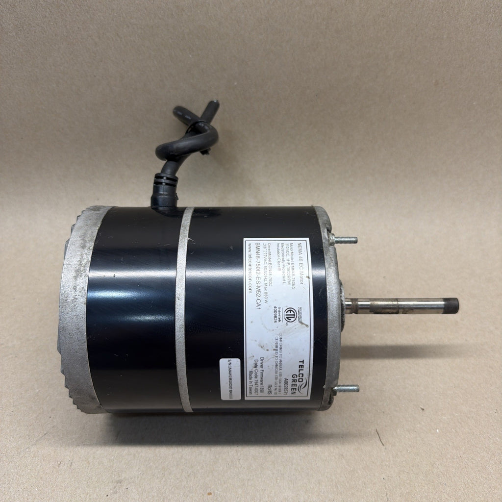 TESTED✅ Telco Green A0028571 Motor BMN48-750I2-ES-M52-CA1. NEMA 48 EC Motor