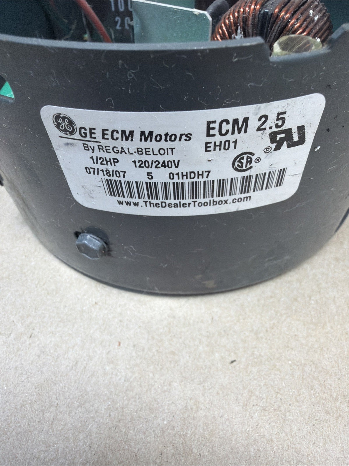 ✅ GE ECM Motors 5SME39HL0240 ECM Blower Motor HD44RE120  EH01   1/2HP  ECM 2.5