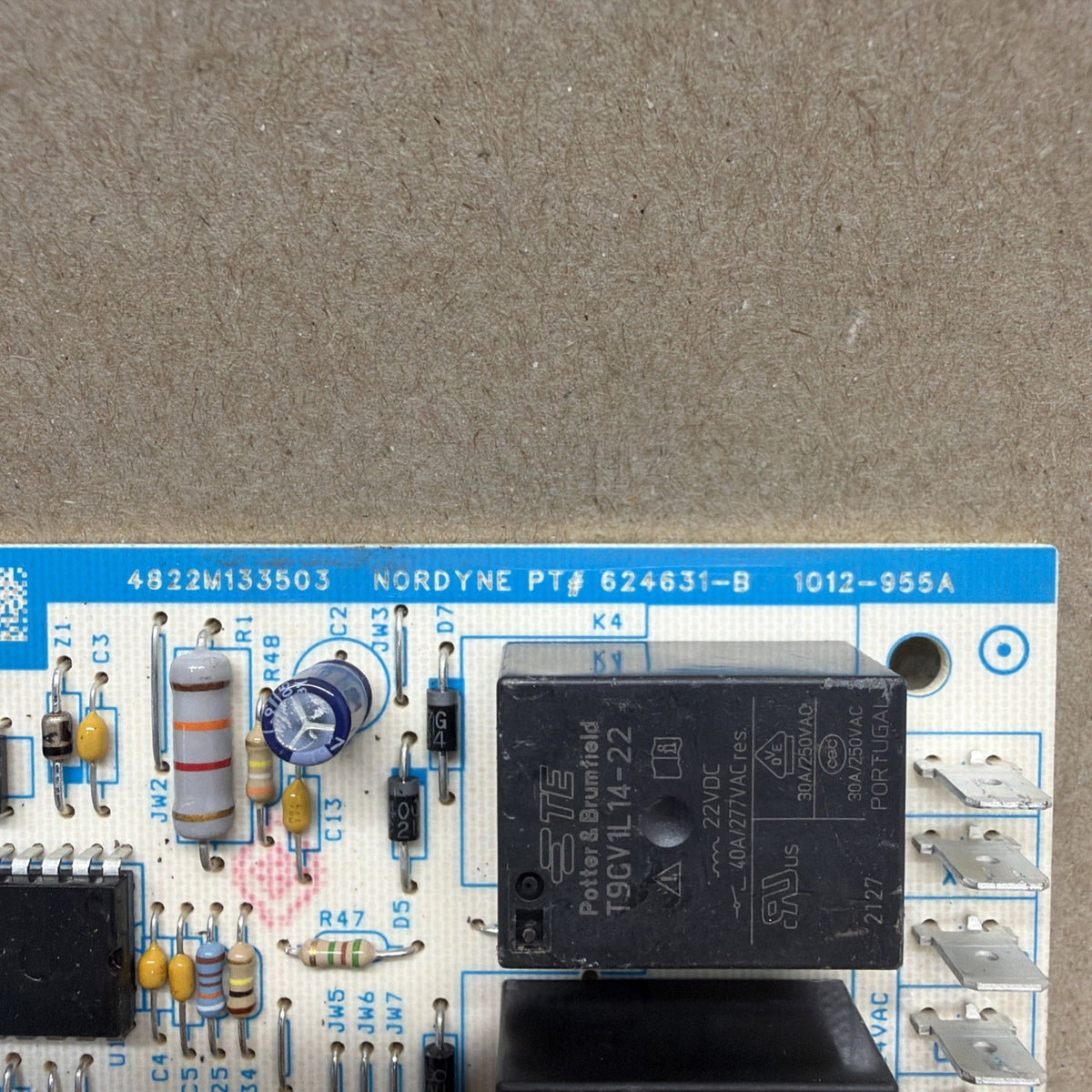 TESTED✅ Nordyne 624631-B Furnace Control Board 1012-955A 1012-83-9550A