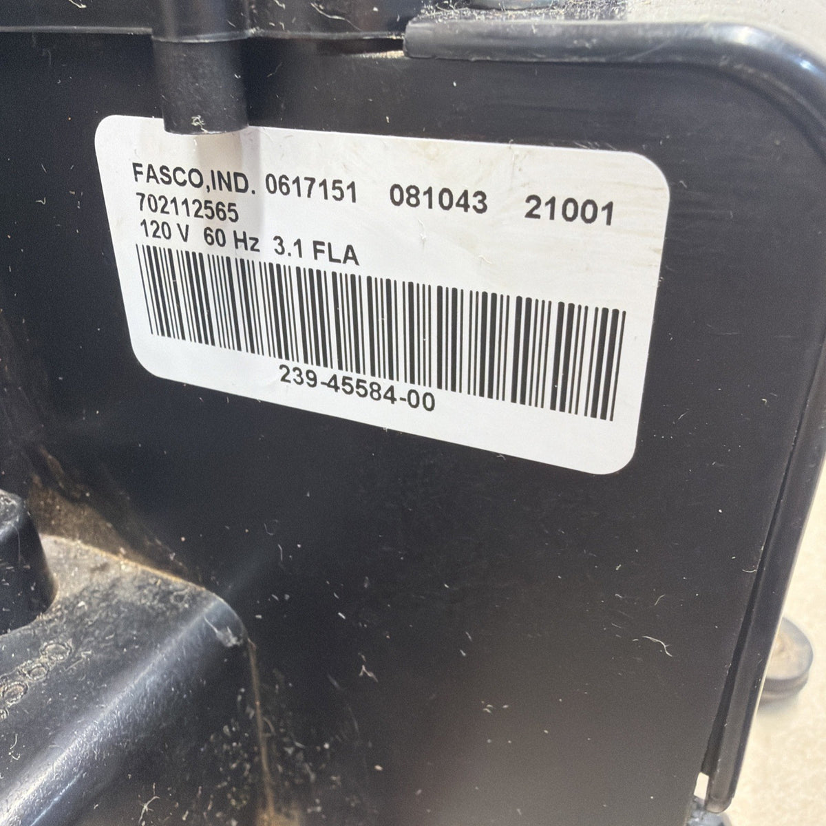 ✅ Bradford White 239-45584-00 Fasco 702112565 Water Heater Inducer Blower Motor