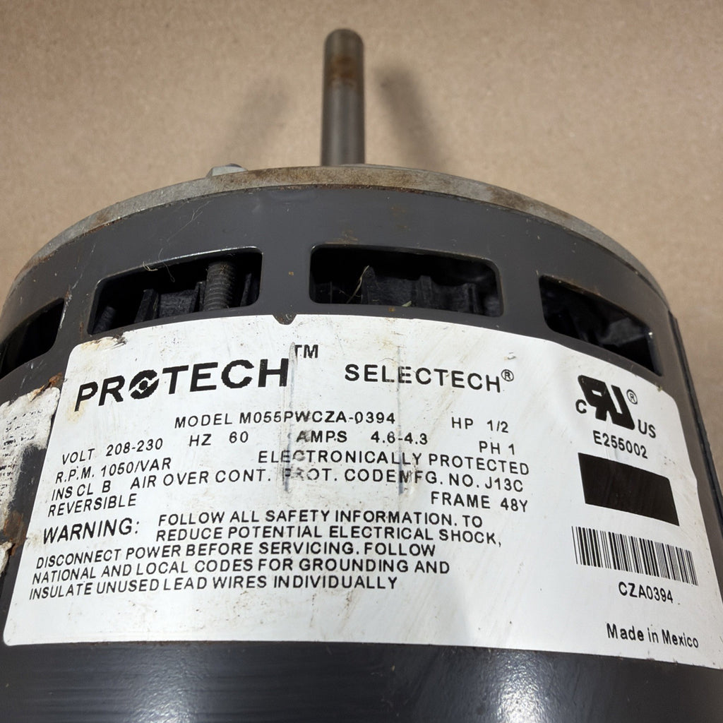🔥🔥 Protech SELECTECH 1/2hp M055PWCZA-0394 Motor  Module 1/2 Hp 51-104359-00