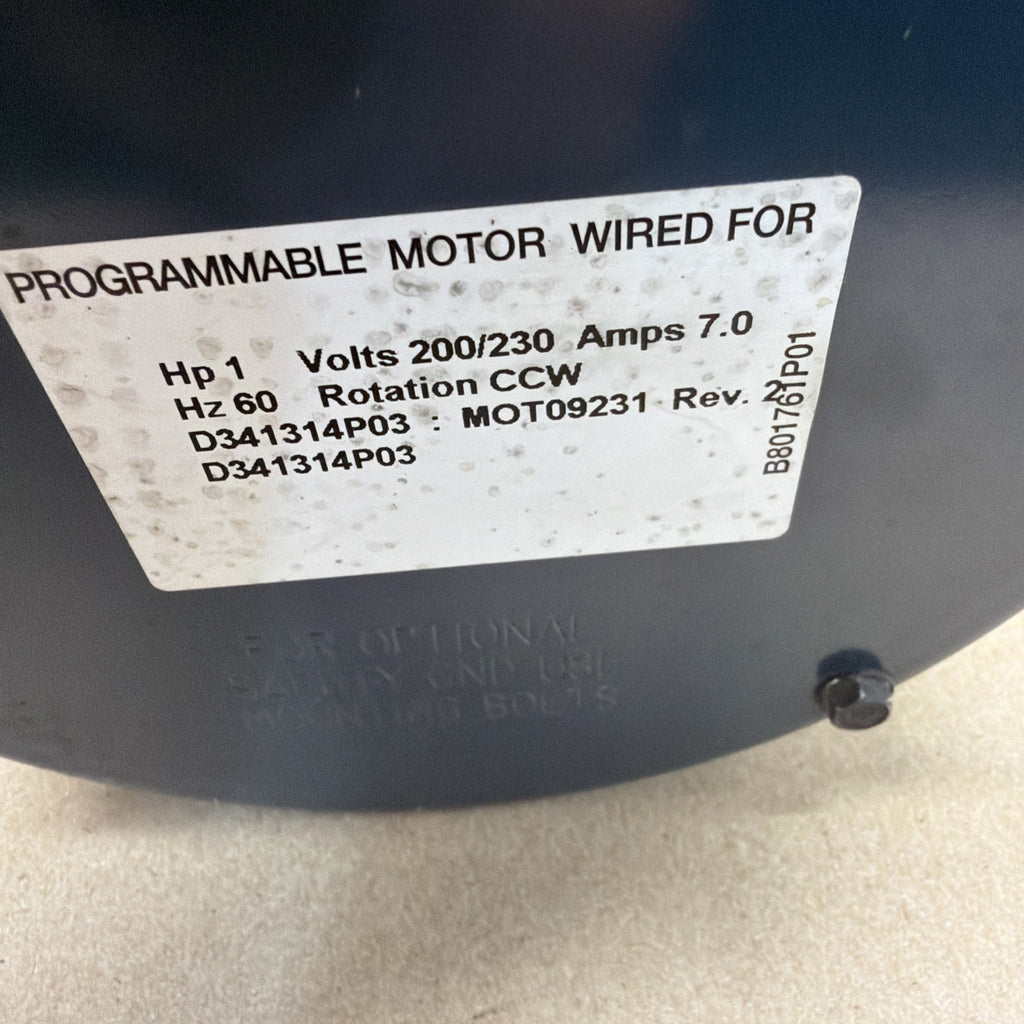 GE ECM2.3 CP04 5SME39SL0253 Blower Motor D341314P03 1HP 200/240V CCW