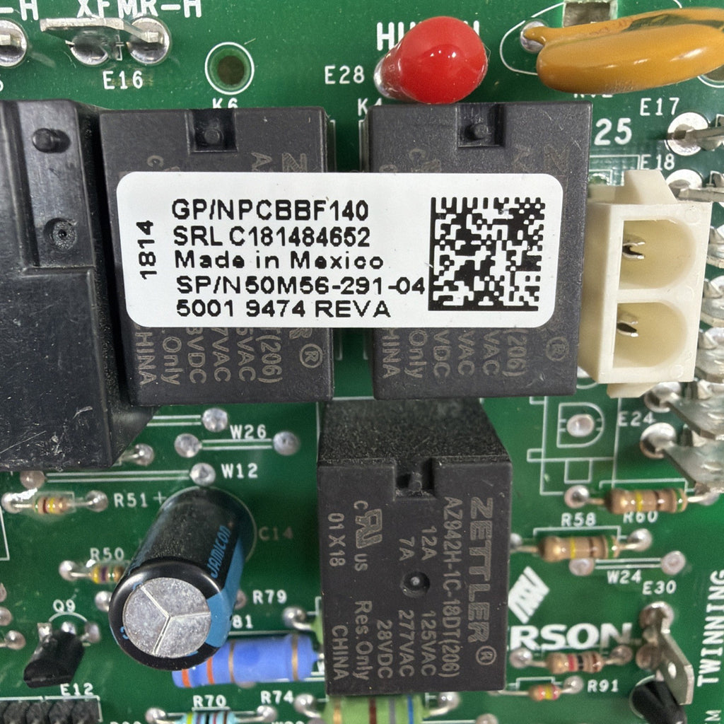 TESTED🔥 Emerson 50M56-290-01  Furnace Control Circuit Board PCBBF162F