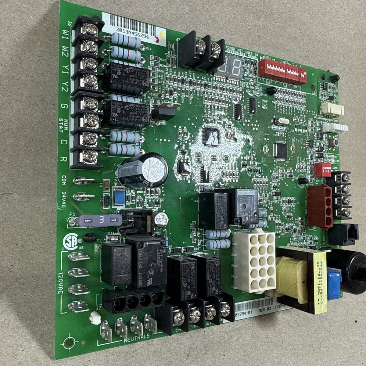 TESTED🔥 Rheem Ruud 62-102784-01 Furnace Control Board   1137-83-121. 1137-120