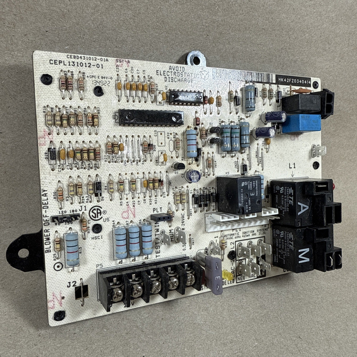 TESTED! CEBD431012-01A  CEPL131012-01 HK42FZ034 Control Board Bryant (A13)