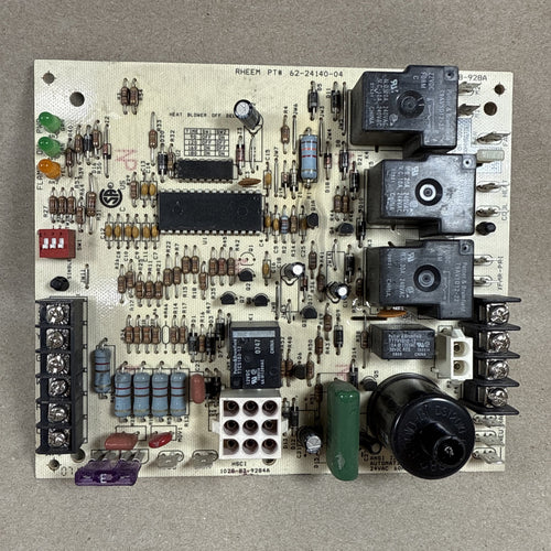 1028-83-9284A    1028-928A.  62-24140-04 Rheem furnace OEM control Board (L11)