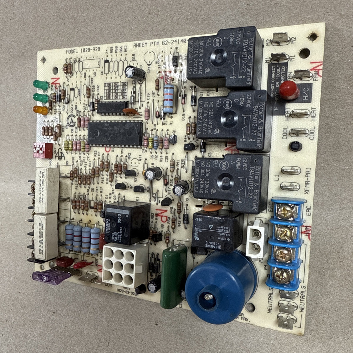 Rheem Ruud 62-24140-04 Spark Ignition Control Board 1028-83-9284B 1028-928A (L17