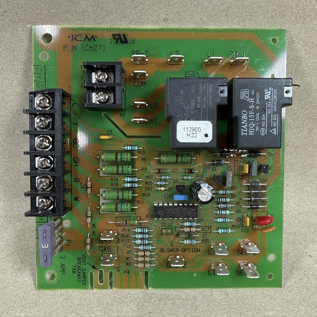 TESTED🔥 Carrier ICM271 Fan Blower Circuit Control Board SPCB-1 PCB500-3A