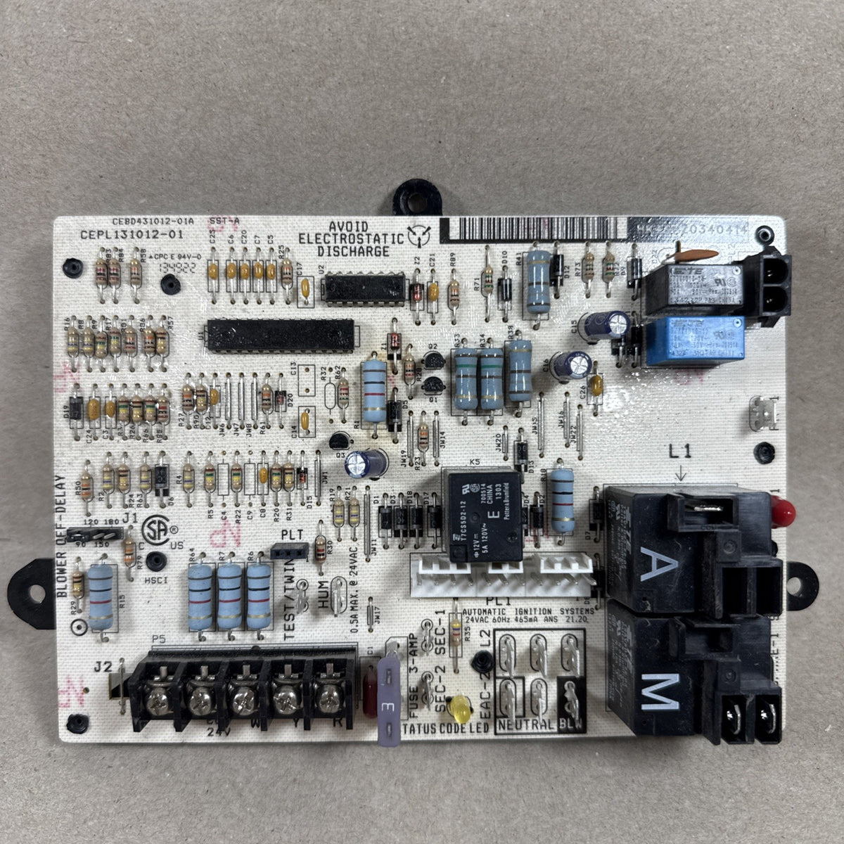 TESTED! CEBD431012-01A  CEPL131012-01 HK42FZ034 Control Board Bryant (A13)