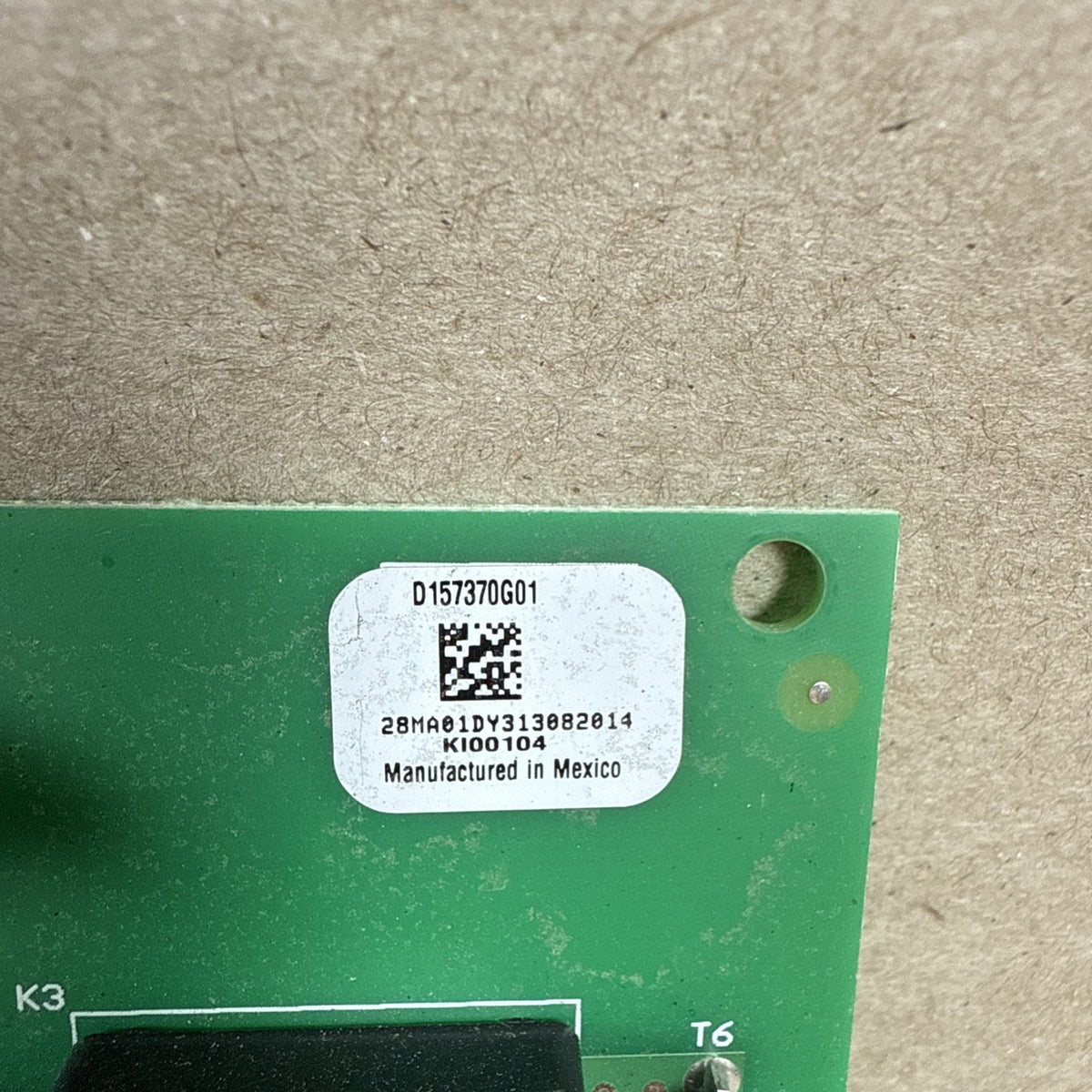 TESTED!  Trane CNT06726 control Circuit board D157370G01 (A60)