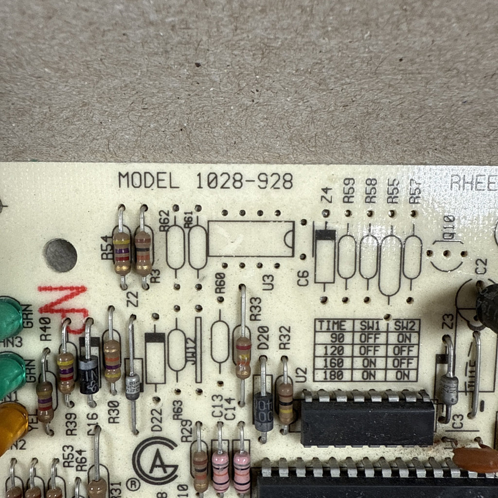 Rheem Ruud 62-24140-04 Spark Ignition Control Board 1028-83-9284B 1028-928A (L17