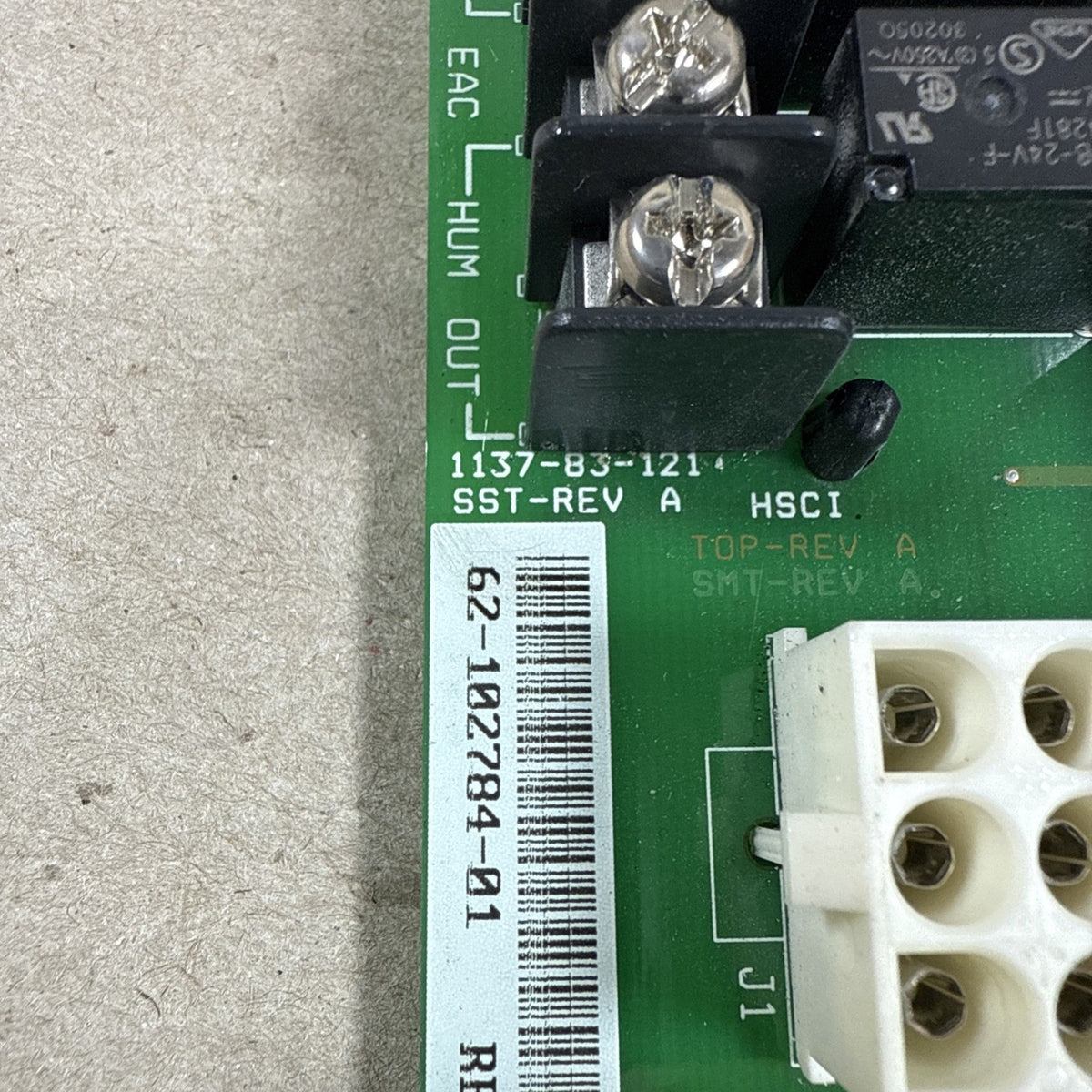 TESTED🔥 Rheem Ruud 62-102784-01 Furnace Control Board   1137-83-121. 1137-120