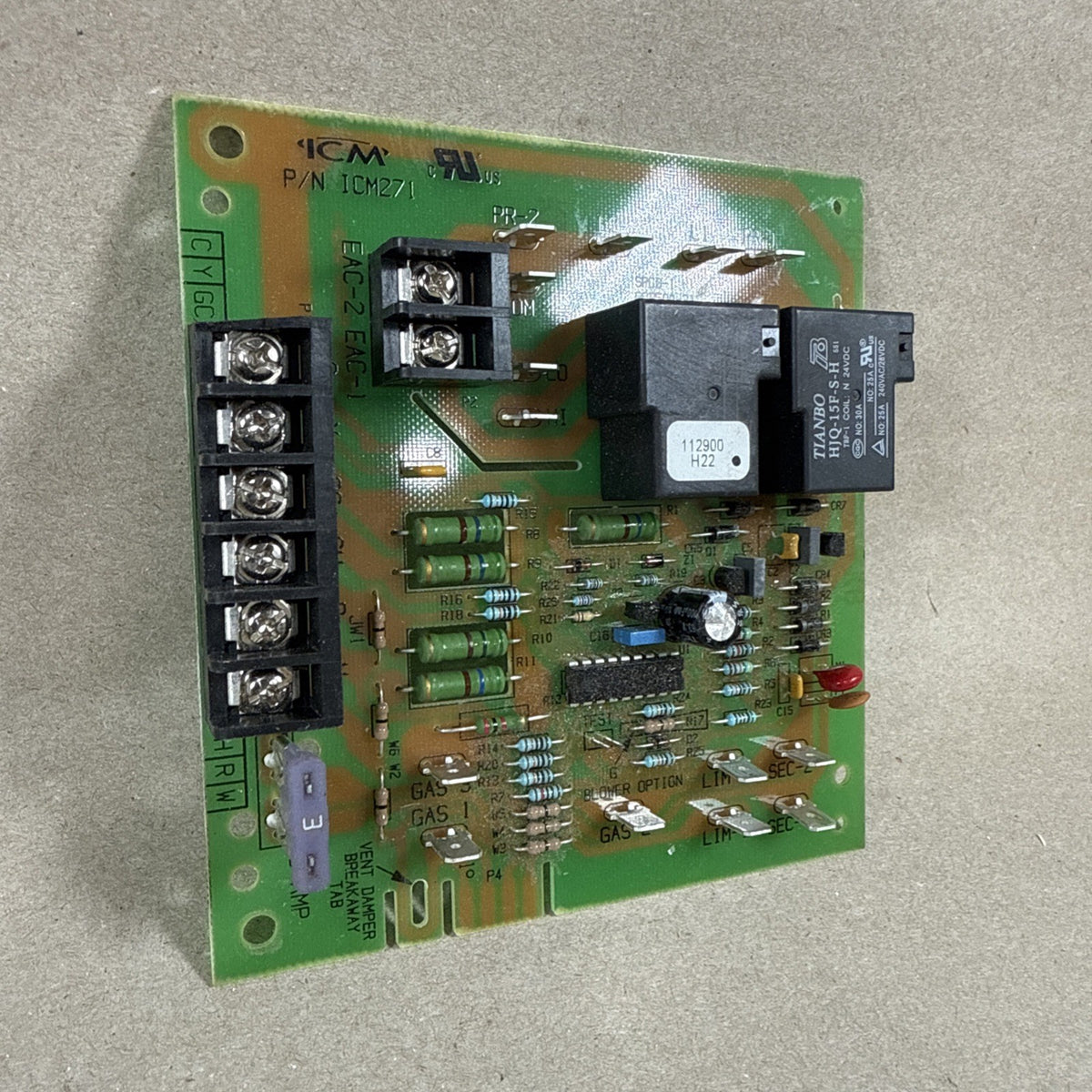 TESTED🔥 Carrier ICM271 Fan Blower Circuit Control Board SPCB-1 PCB500-3A